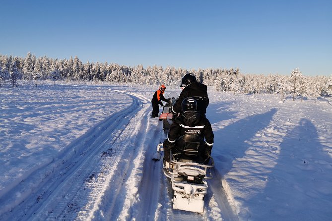 1-Hour Snowmobile Safari Experience - One hour through the snowy forest
