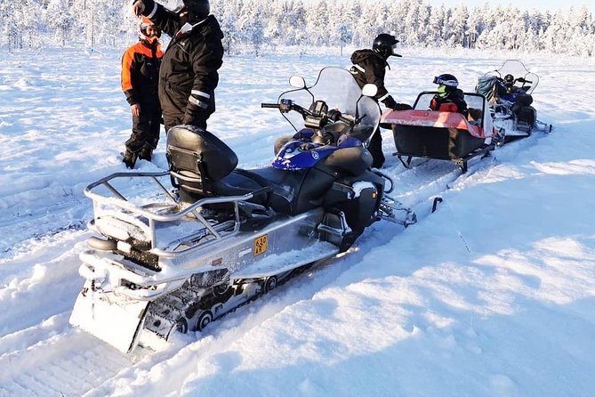 1-Hour Snowmobile Safari Experience - What children and non-drivers actually do