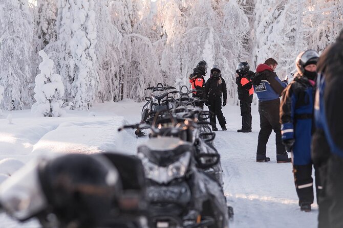 2 Hours Snowmobile Safari to the Levi Nature - Leaving Levi for the Arctic quiet