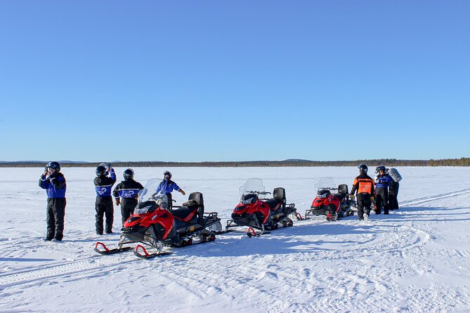 3 Hour Snowmobile Safari Around Levi with Coffee Break - A possible climb to the top of Levi Fell