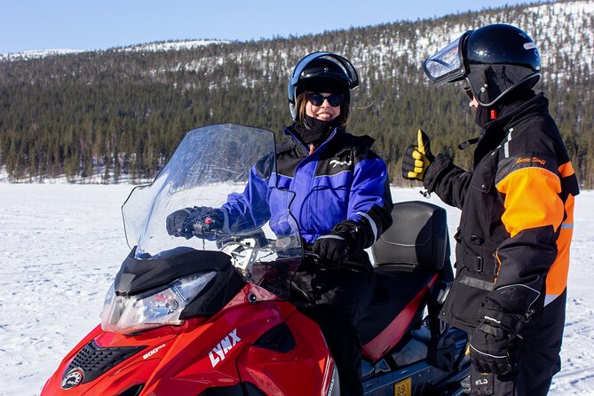 3 Hour Snowmobile Safari Around Levi with Coffee Break - Warming up in a Lappish café or tent