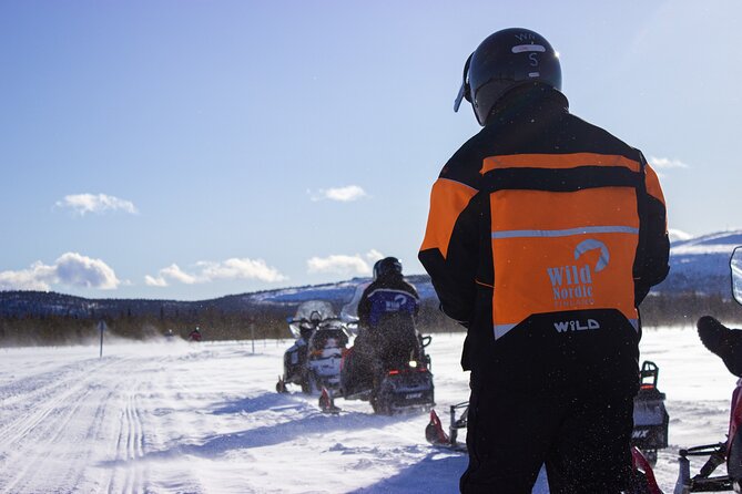 3 Hour Snowmobile Safari Around Levi with Coffee Break - Price, transfers, and what you receive