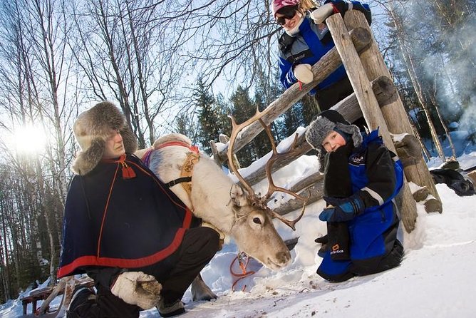 Arctic Delight - Visit to Santa's Village and snowmobiling to reindeer farm - Lunch in the village, with convenience and crowding