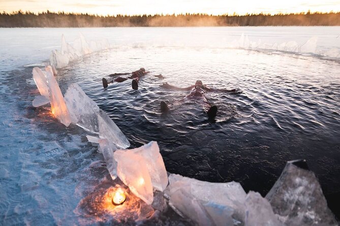 Aurora Arctic Ice Floating in Rovaniemi, Small-group - The short ride from Rovaniemi to the lake