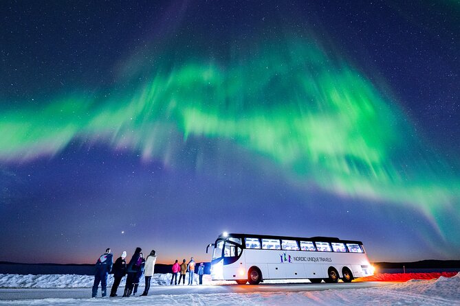 Bus Tour with Hunting Northern Lights - Guides who make the cold easier
