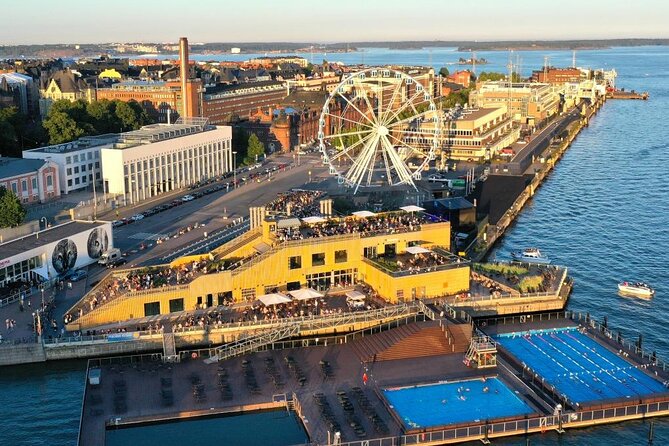 CITY Tour with Food Tasting in Helsinki - Allas Sea Pool and the harbor edge