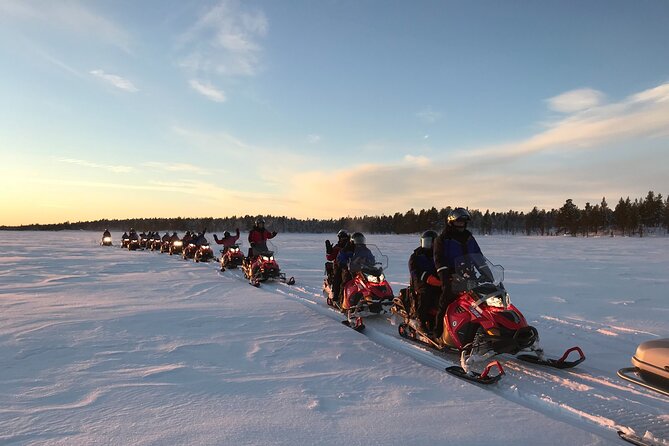 Easy Snowmobile Safari - The route matters more than the speed