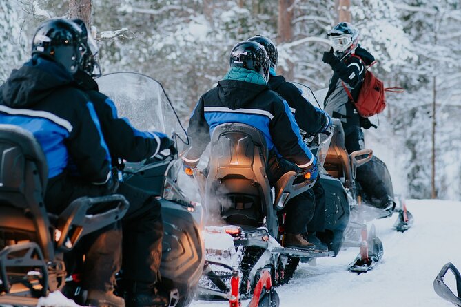 Evening Snowmobile Safari in Rovaniemi - Meeting the guide at Arctic Circle Snowmobile Park