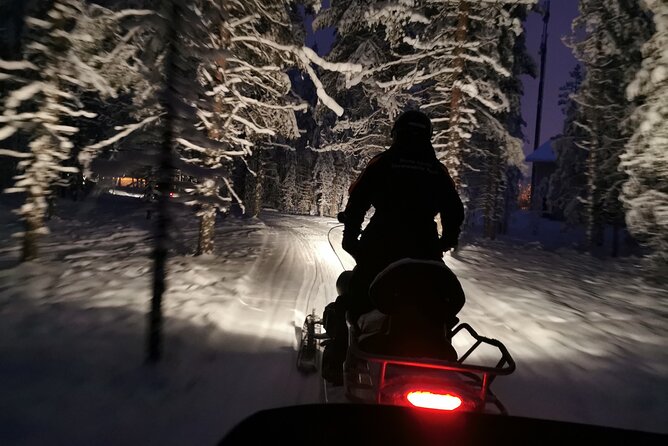 Evening Snowmobile Safari in Rovaniemi - Family rules and the sledge arrangement