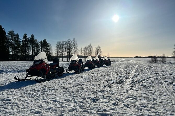 Family Snowmobiling in Rovaniemi, Apukka Resort - Pickup from Rovaniemi and Santa Claus Village