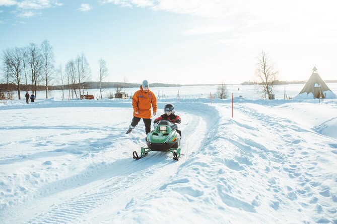Family Snowmobiling in Rovaniemi, Apukka Resort - How the 2.5-hour schedule works