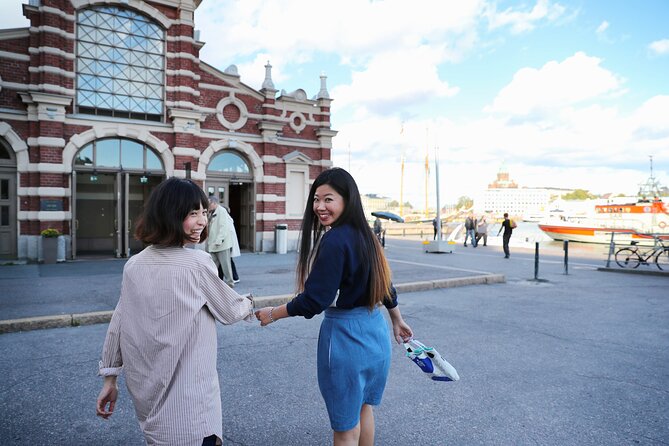 FOOD Tour with Roof Top Bar in Helsinki - The Old Market Hall is the food heart of the walk