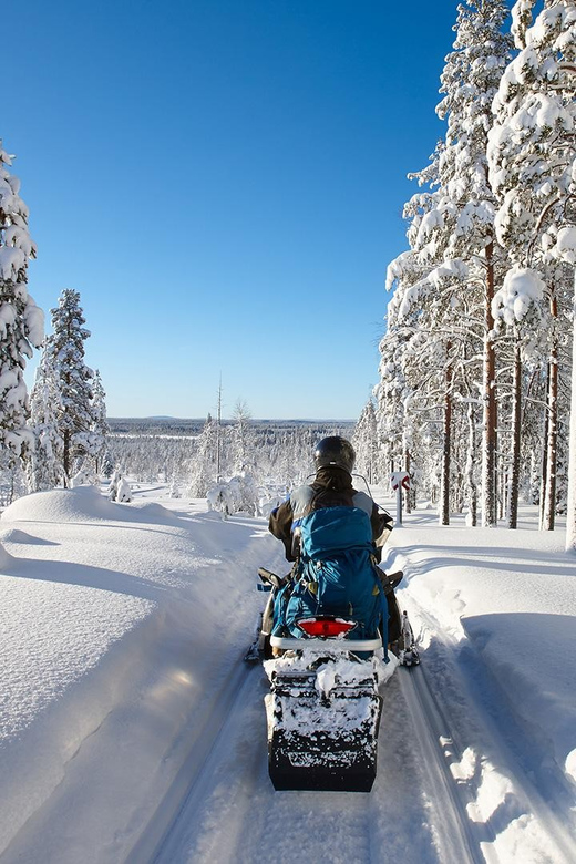 From Rovaniemi: 2-Hour Snowmobile Safari - Riding across frozen rivers and forest trails