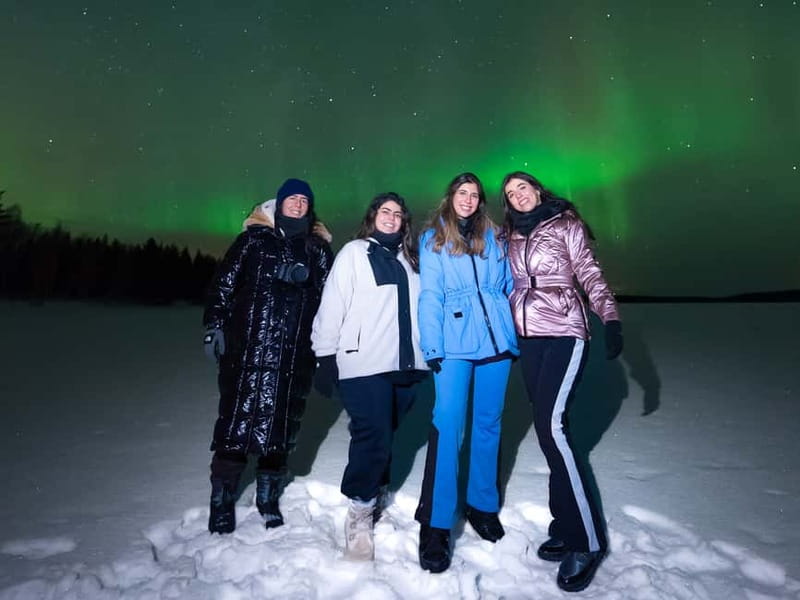 From Rovaniemi: Aurora Borealis Hunting with Photos & Videos - Crossing into Swedish Lapland when needed