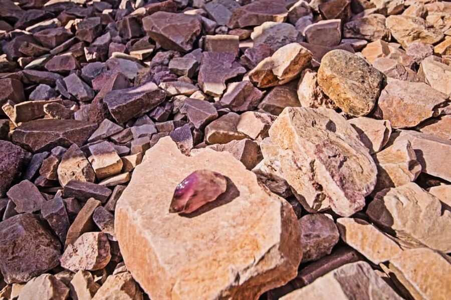 From Rovaniemi: EXCURSION TO THE AMETHYST MINE IN LUOSTO - The appeal of Lampivaara’s ancient purple stones