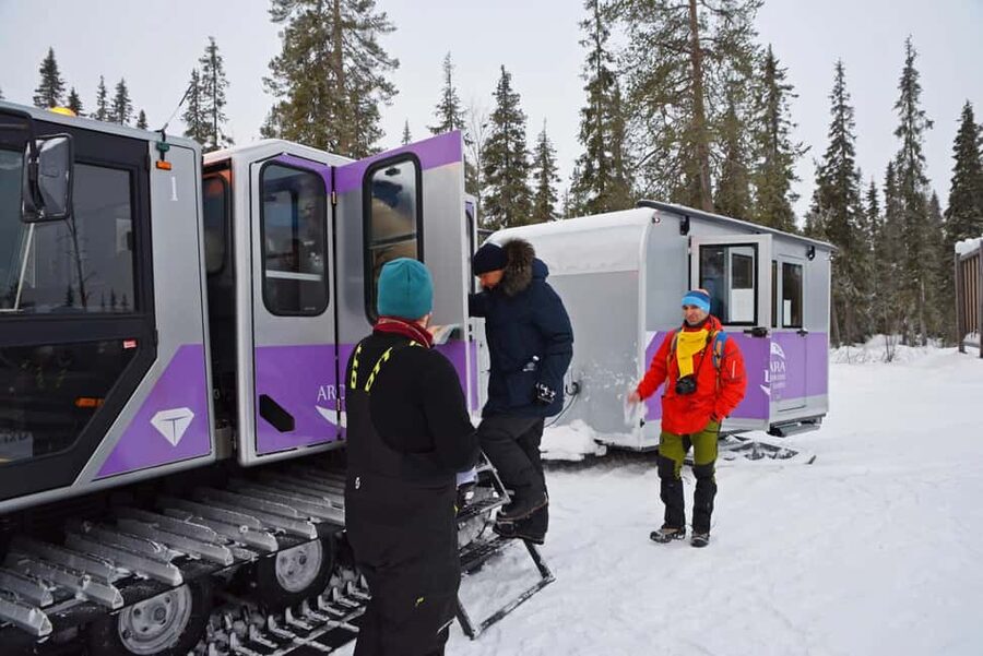 From Rovaniemi: EXCURSION TO THE AMETHYST MINE IN LUOSTO - Winter’s Pendolino ride to the mine