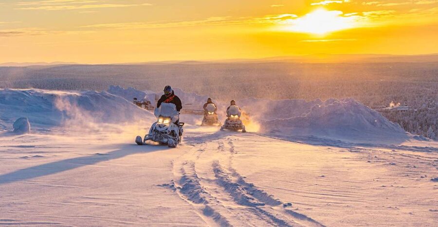 From Rovaniemi: Guided Lapland Snowmobile Adventure - A real Arctic ride, not a short practice circuit