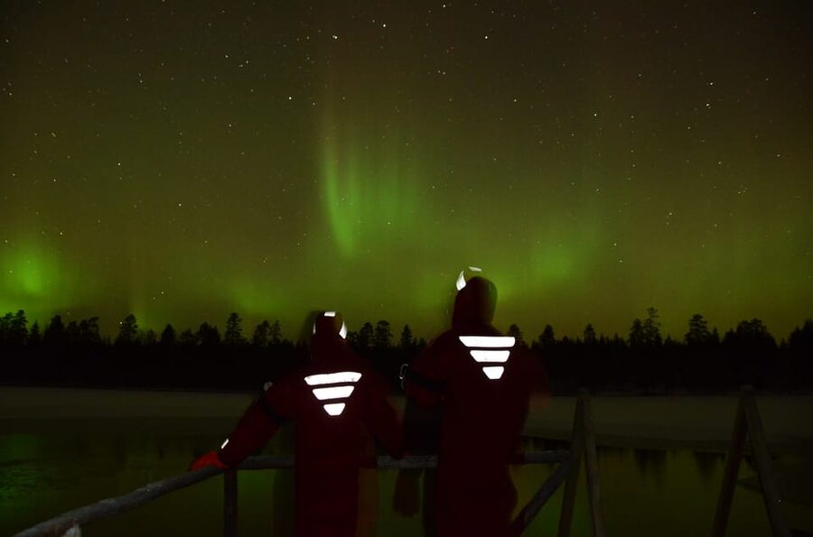From Rovaniemi: Ice Floating under Aurora Borealis - Leaving Rovaniemi for the wilderness