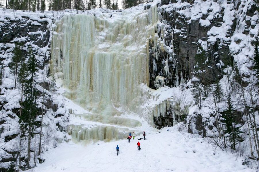 From Rovaniemi: Korouoma Frozen Waterfalls Small-Group Hike - What makes the frozen waterfalls worth the trip