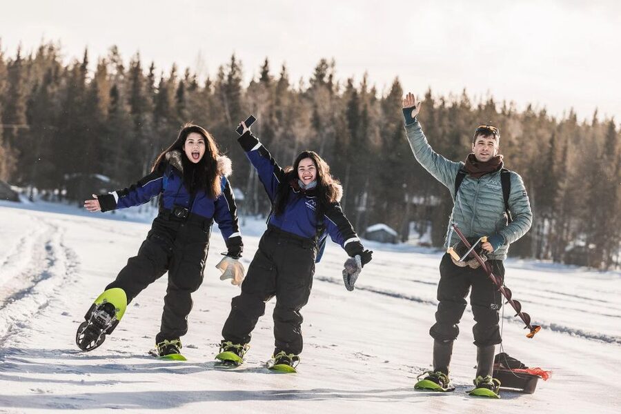 From Rovaniemi: Snowshoeing and Ice Fishing Tour - Key points to know before you go