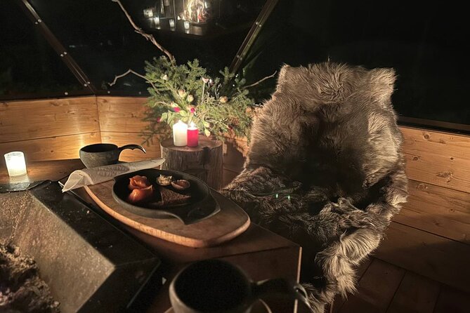 Glass Igloo Campfire Dinner under Northern Lights - Cold-weather comfort and practical preparation