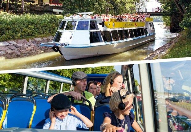 Helsinki by Bus and Boat 24-Hour Combo Ticket - Audio commentary, Wi-Fi, and the open-top ride