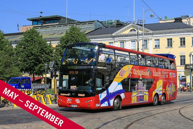 Helsinki Card City or Region - The sightseeing bus and boat options