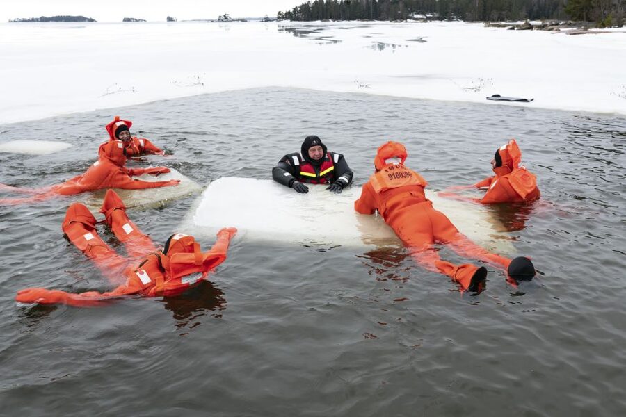 Helsinki: Floating Experience in a Survival Suit - The $159 price and what you receive