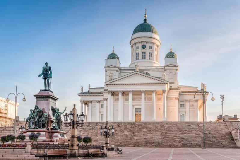 Helsinki: Must-See Attractions Guided Walking Tour - A quiet pause at Sibelius Park