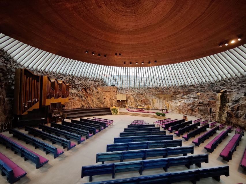 Helsinki: Temppeliaukio Church Entrance Ticket - Why the copper ceiling and skylights matter