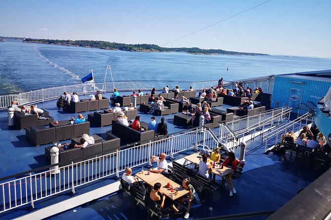 Helsinki to Tallinn Guided Tour -cruise ticket & pick up included - The return ferry and evening drop-off