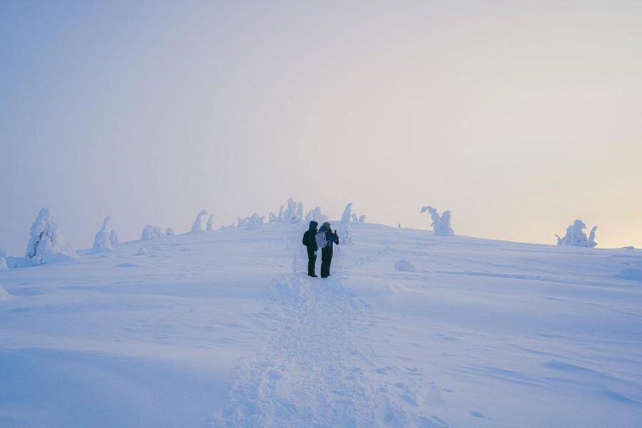 Hiking in Riisitunturi National Park with Photographer - Pickup in Rovaniemi and the road north