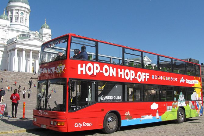 Hop-On Hop-Off City Tour - The Olympic Stadium, Winter Garden, and Linnanmäki area
