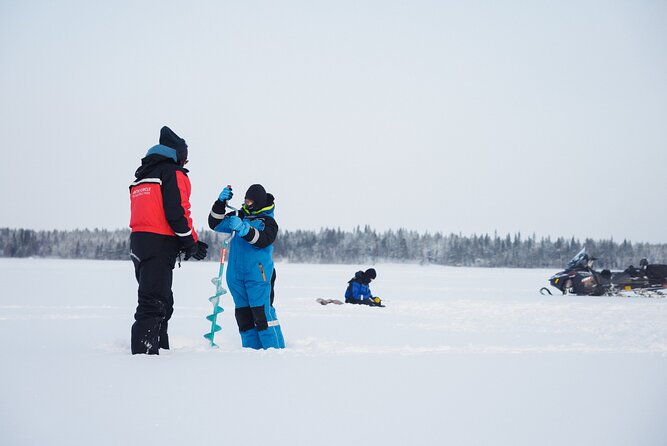 Ice Fishing and Snowmobile Safari Combo in Lapland - Practical details that can save your day