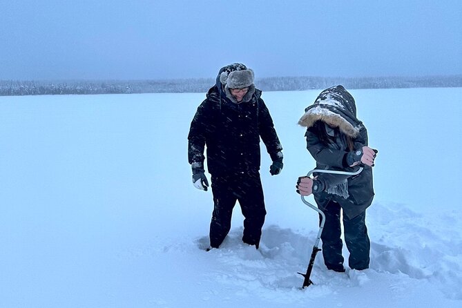 Ice Fishing in Rovaniemi - Why ice fishing fits a winter day in Rovaniemi