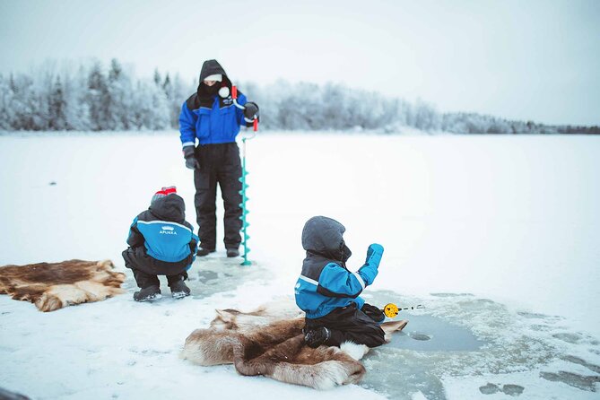 Ice Fishing Like a Finn, Apukka Adventures Rovaniemi - What the fishing portion is really like