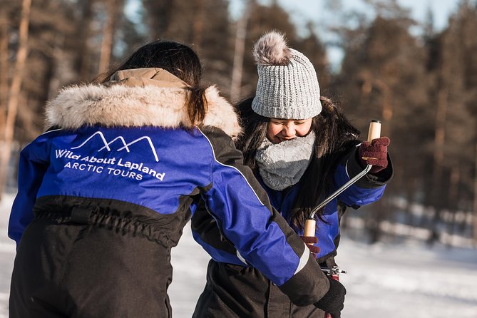 Ice Fishing Tour - From Rovaniemi to a frozen lake