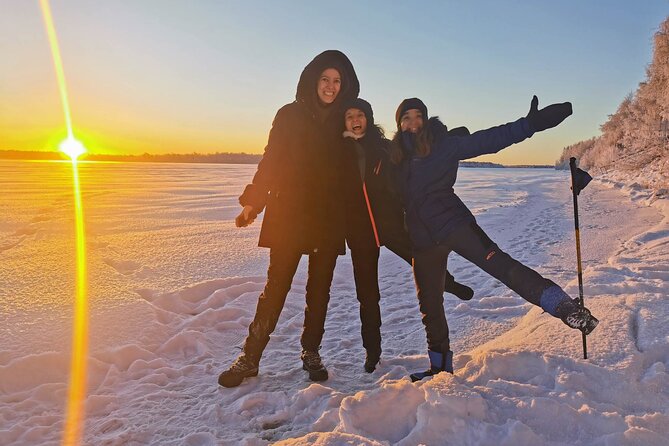 Icetrek to Old Kemi - The 0.8-kilometre crossing to Laitakari