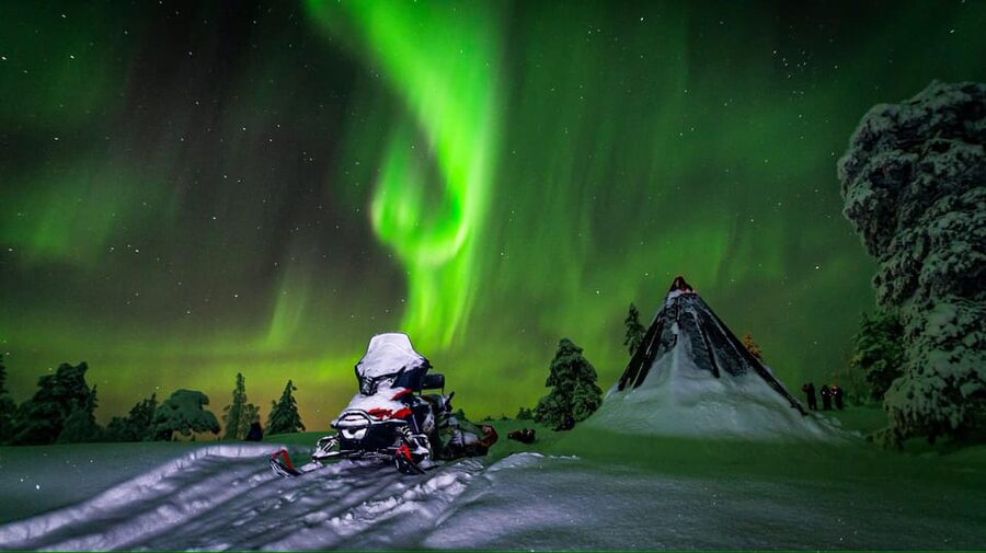 Inari: Northern Lights Hunt Snowmobile Safari - Is $199 good value?