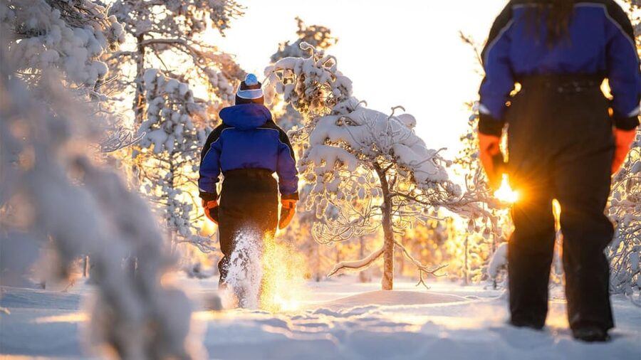 Kemi-Tornio: Nature tour with snowshoes - Learning to move on snowshoes