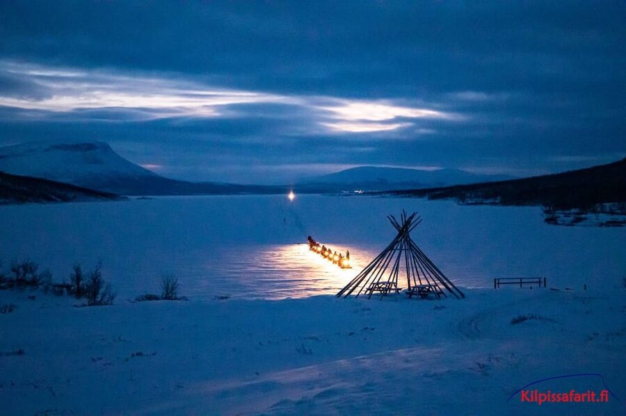 Kilpisjärvi: Border of Three Countries Snowmobile Safari - Guides, group size, and the overall feel