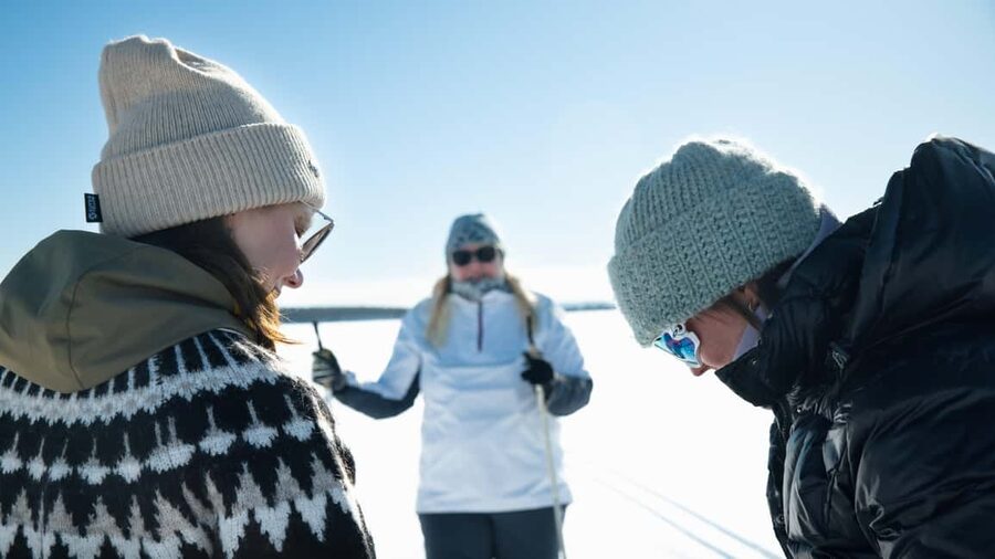 Kittilä: Lapland Levi Cross-country Skiing for Beginners - Moving onto the winter trail