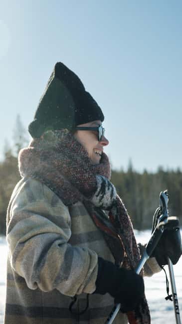 Kittilä: Lapland Levi Cross-country Skiing for Beginners - A hot drink and a small taste of Lapland