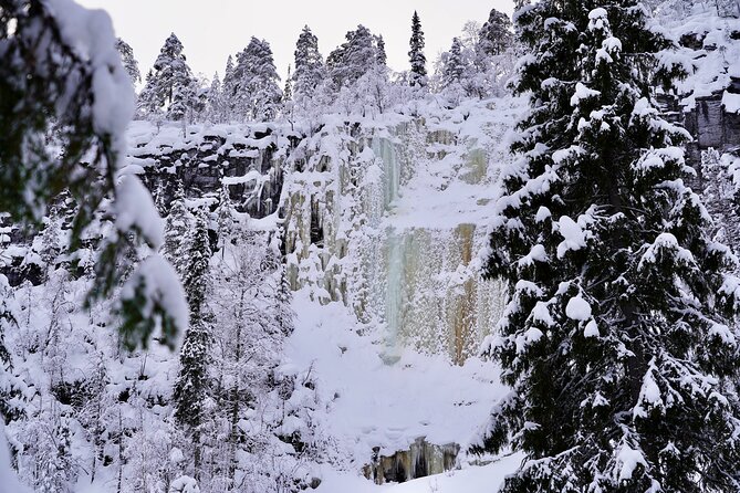 Korouoma Frozen Waterfalls Hike - The drive from Rovaniemi to Korouoma Canyon