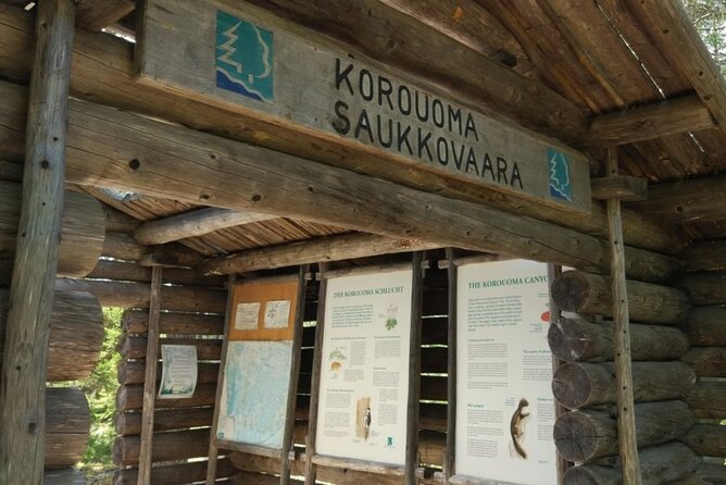 Korouoma National Park & Frozen Waterfalls - Walking into the gorge