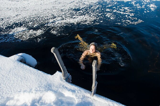 Lakeside Sauna Trip with Ice Fishing and Ice Swimming - Timing, group size, and small practical details