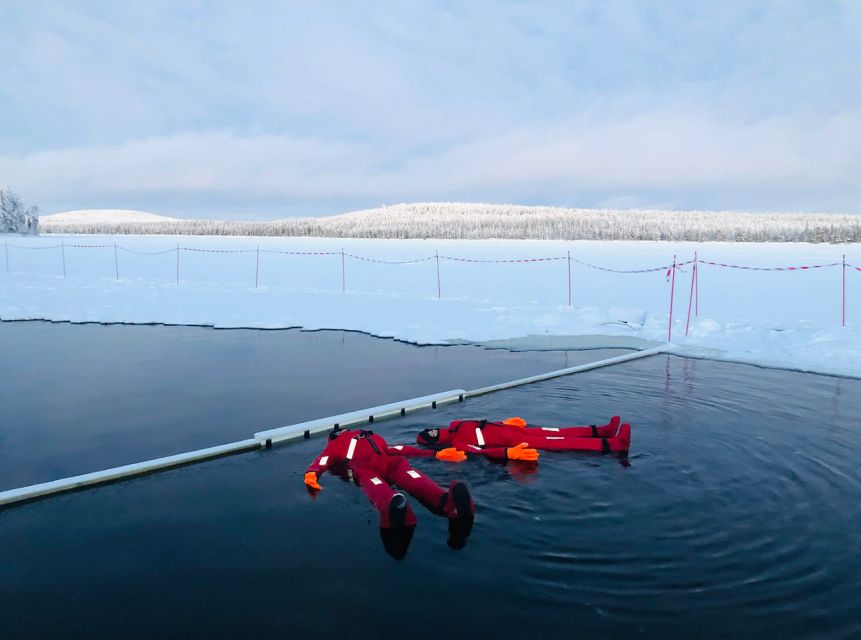Lapland: Ice Fishing, Floating & BBQ Snow Adventure - Key points at a glance
