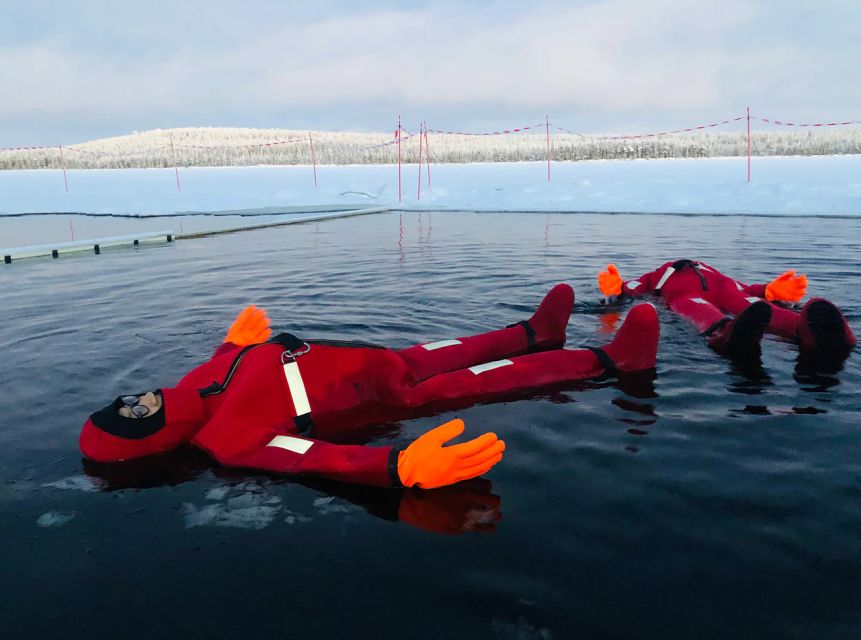 Lapland: Ice Fishing, Floating & BBQ Snow Adventure - Timing, group rules, and family details