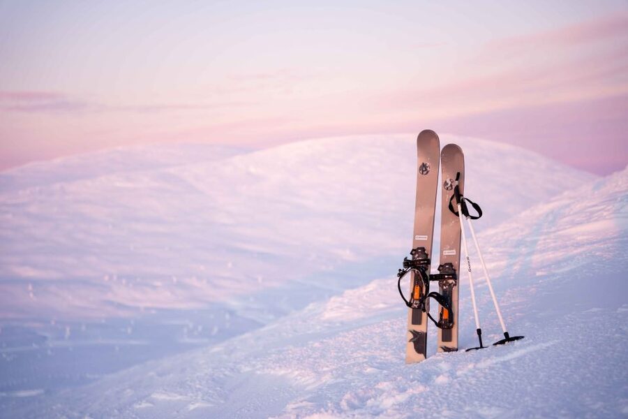 Levi: Backcountry Skiing Adventure - What the campfire adds to the outing