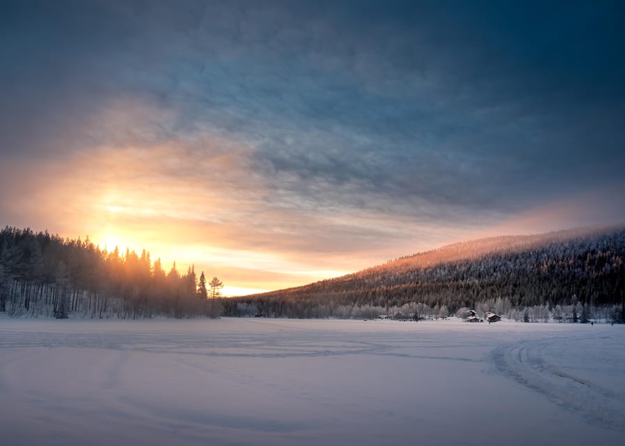 Levi: Easy Snowmobile Tour Perfect for Beginners - A gentle first ride through Levi’s winter country